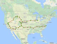 2016 Destination Map